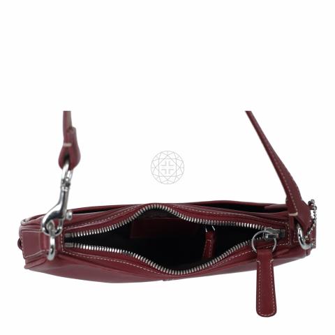 Sell Coach Vintage Demi Hampton Hobo Bag - Red | HuntStreet.com